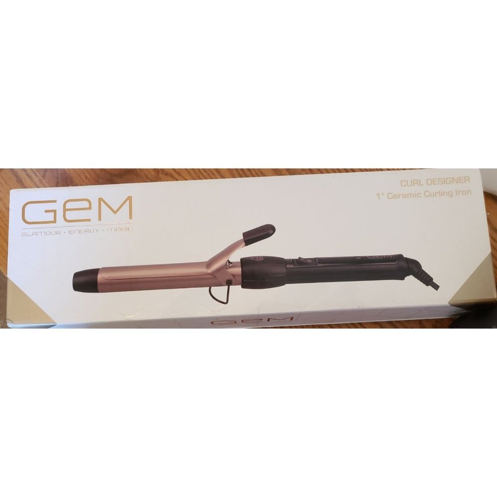 GEM 3 in 1 CURL Designer Professional Ceramic Curler Styling Iron